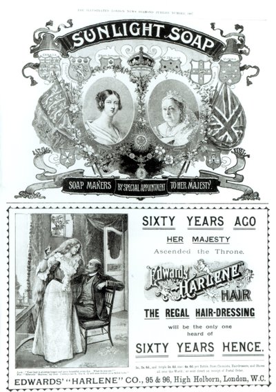 Sunlight Soap advertentie, uit 
